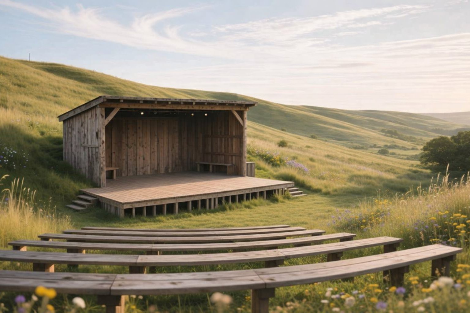 Outdoor amphitheater