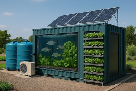 AquaCulture container farm